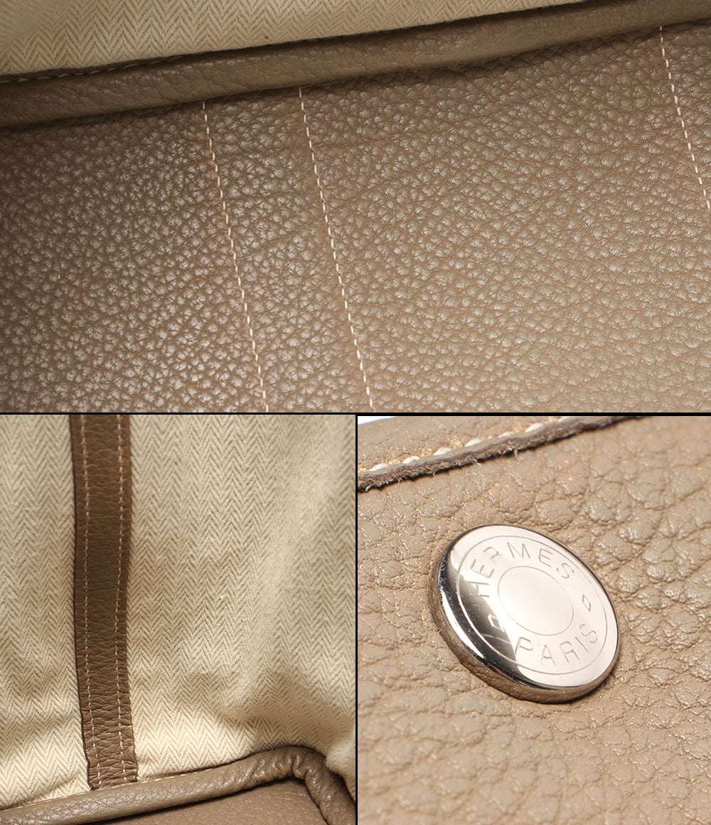 HERMES ハンドバッグ □O刻印 シルバー金具 ガーデンパーティTPM レディース エルメス