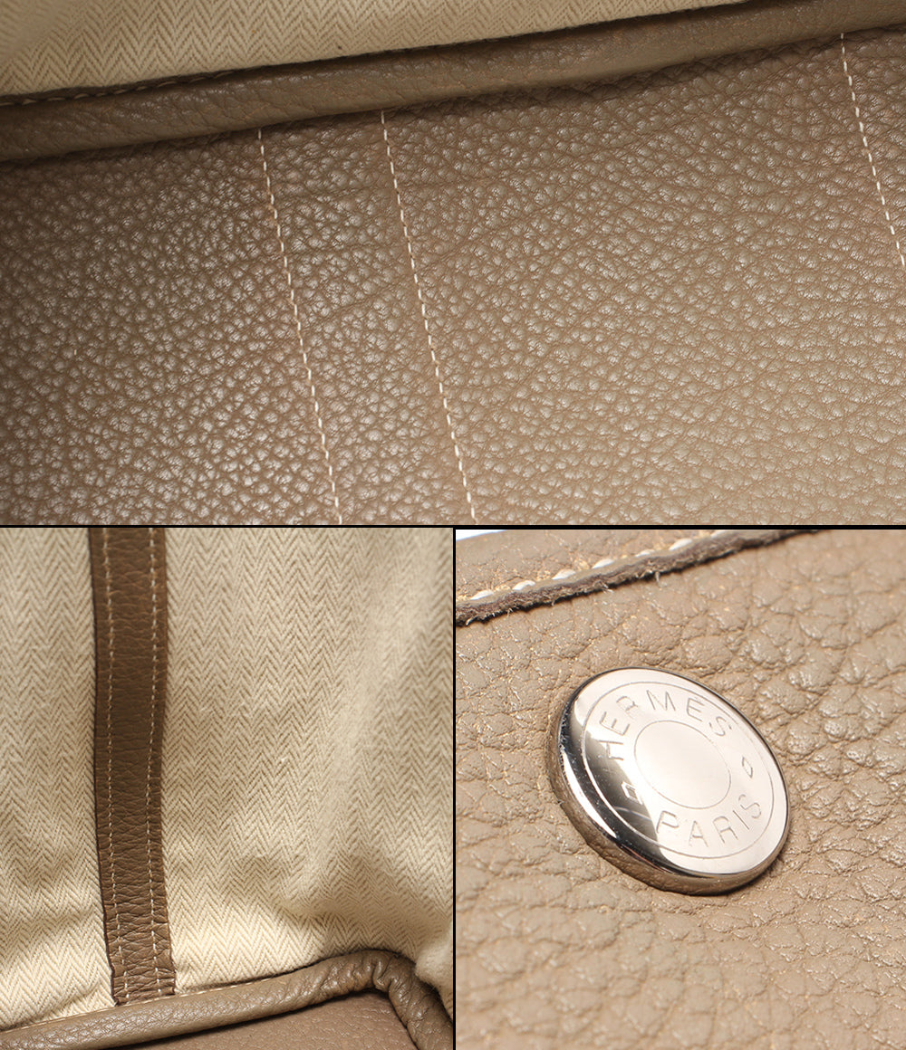 HERMES ハンドバッグ □O刻印 シルバー金具 ガーデンパーティTPM レディース エルメス