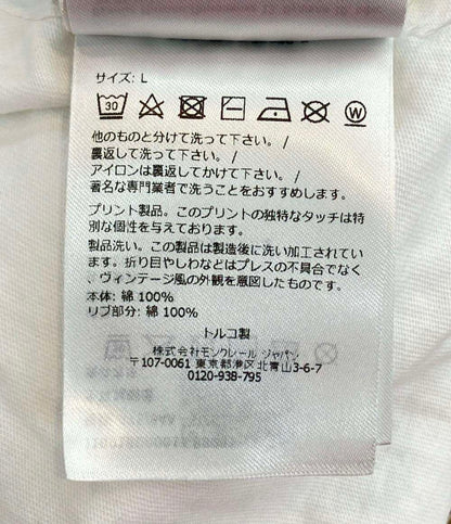 訳あり MONCLER 長袖Tシャツ C-SCOM-23-33856 メンズ SIZE L モンクレール