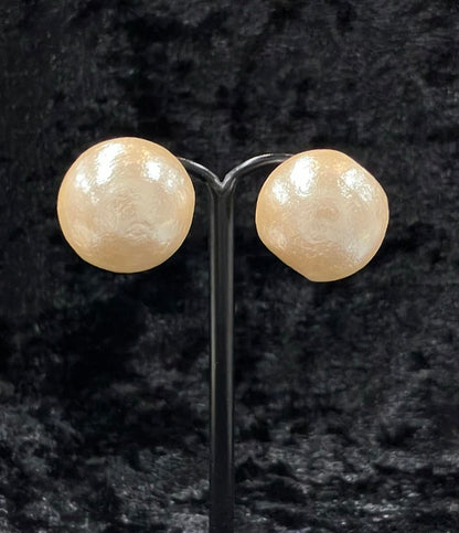 プティローブノアー 6連ネックレス イヤリング コットンパール 2点セット レディース petite robe noire