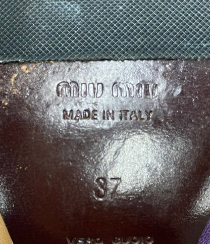 Miu Miu バックバンドパンプス レディース SIZE 37 (23.5cm) ミュウ ミュウ