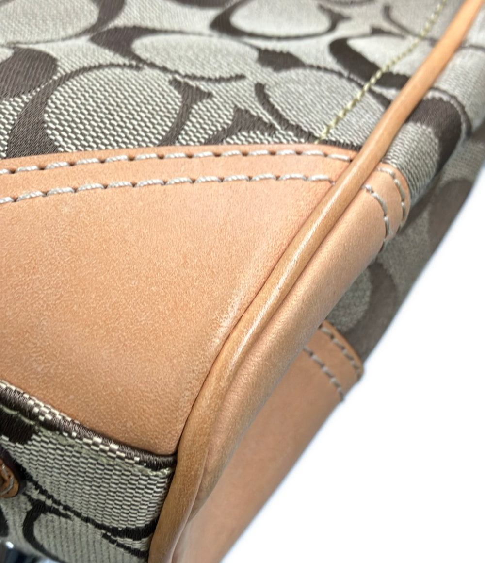 COACH ハンドバッグ キャンバス シグネチャー F08K06 レディース コーチ