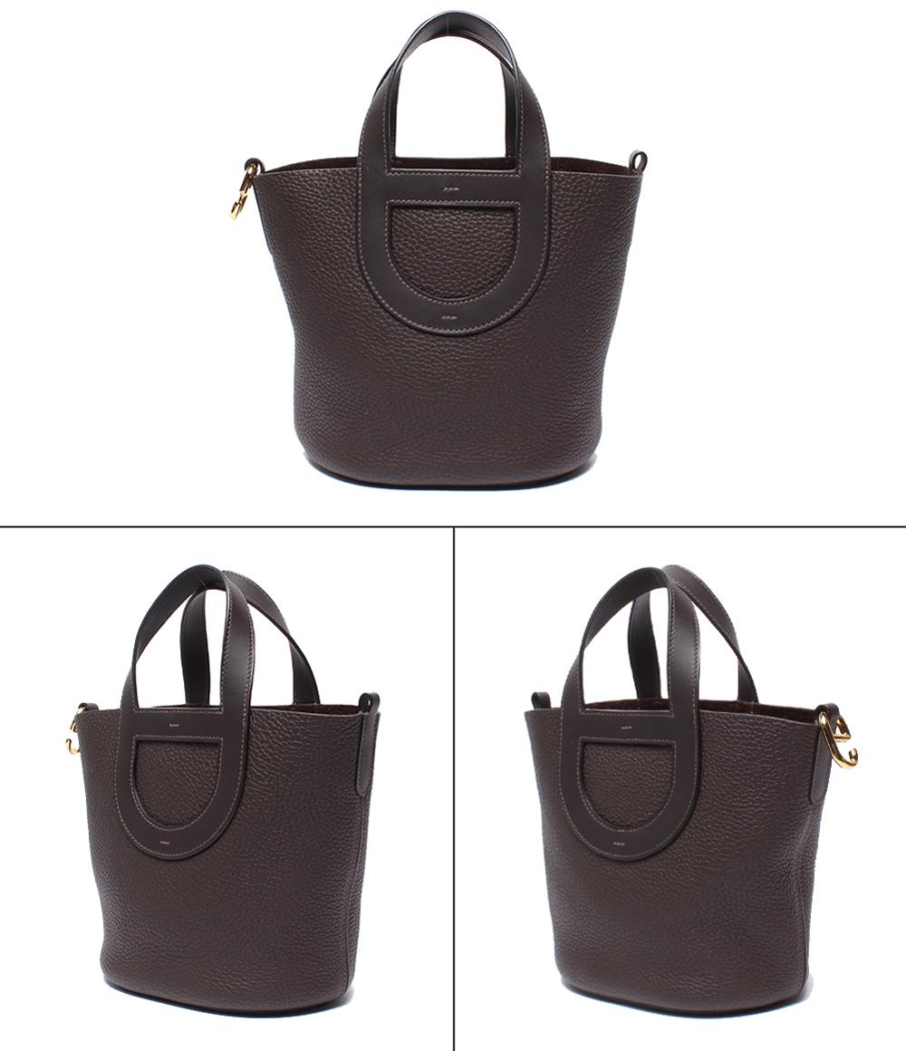 美品エルメス インザループ18 W刻印 バッグ ピコタン ベトン 美品 