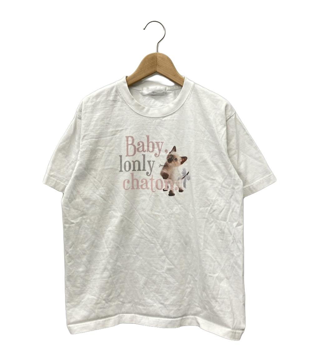 ミーヤミーヤ 半袖Tシャツ レディース mieya mieya