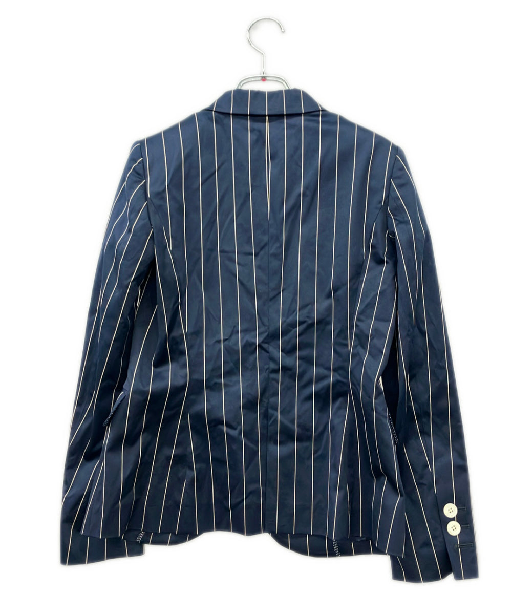美品 madame H CLOSET テーラードジャケット ストライプ レディース SIZE 36 (XS) マダムエイチ クローゼット
