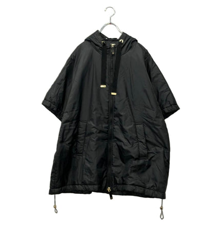 Max Mara The Cube ブルゾン ジャケット ケープ ミディ丈 フード付き GREENCI ダブルジップ 24AW レディース SIZE S マックスマーラ ザ・キューブ