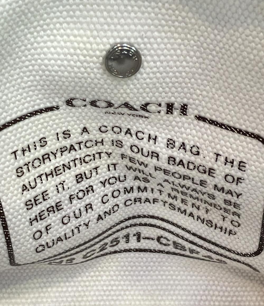 美品 COACH 2WAY ハンドバッグ ショルダーバッグ 斜め掛け CBF46 レディース コーチ