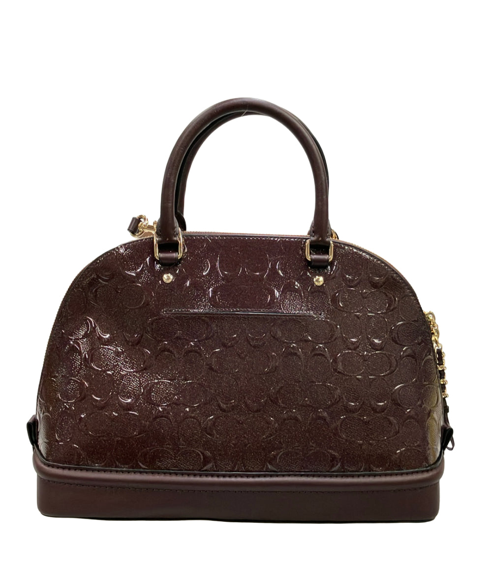 美品 COACH ハンドバッグ ショルダーバッグ 2WAY 斜め掛け F55449 レディース コーチ