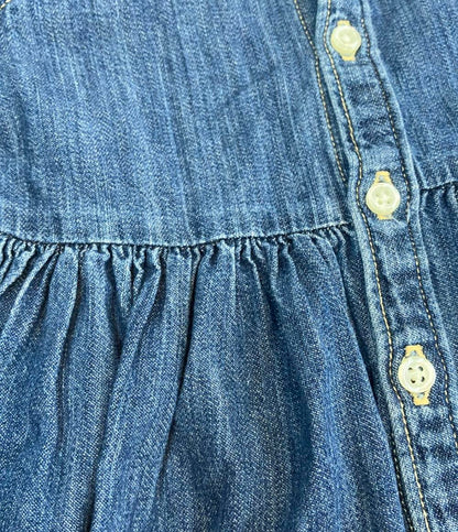 ラルフローレン デニムワンピース ウォッシュ加工 キッズ SIZE 12M RALPH LAUREN