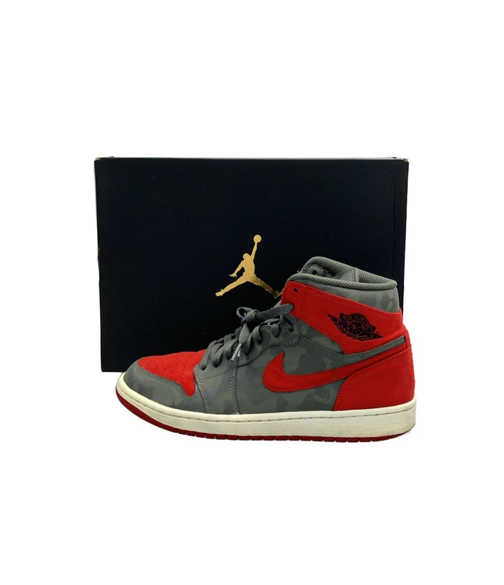 ナイキ ハイカットスニーカー 迷彩柄 AIR JORDAN 1 RETRO HIGH PREMIUM AA3993-032 メンズ SIZE 27.5 (L) NIKE