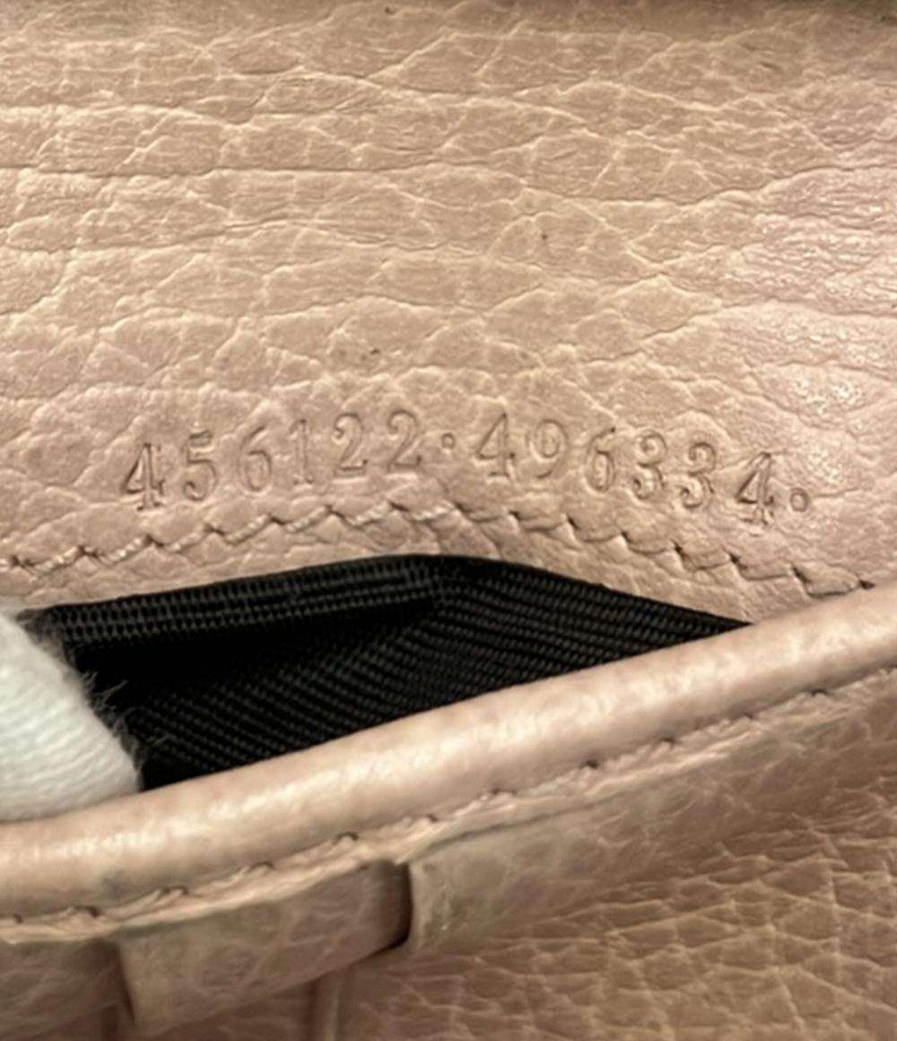 GUCCI Wホック二つ折り財布 GGマーモント 456122 496334 レディース グッチ