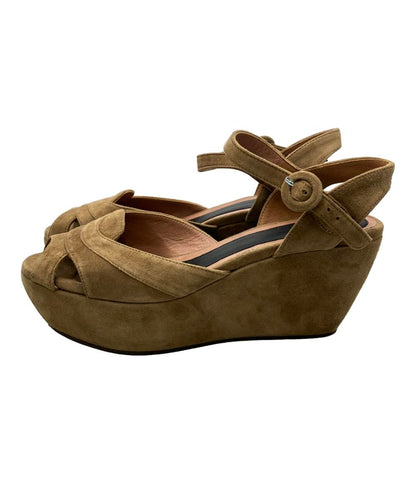 MARNI ウェッジソールアンクルストラップサンダル レディース SIZE 37 23.5(cm) マルニ