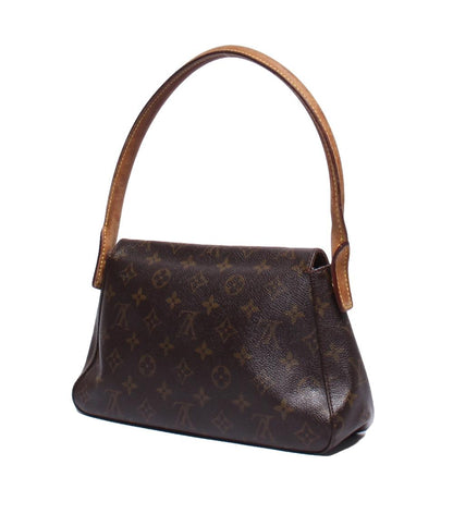 訳あり ルイ・ヴィトン ショルダーバッグ 肩掛け ミニルーピング モノグラム M51147 レディース LOUIS VUITTON