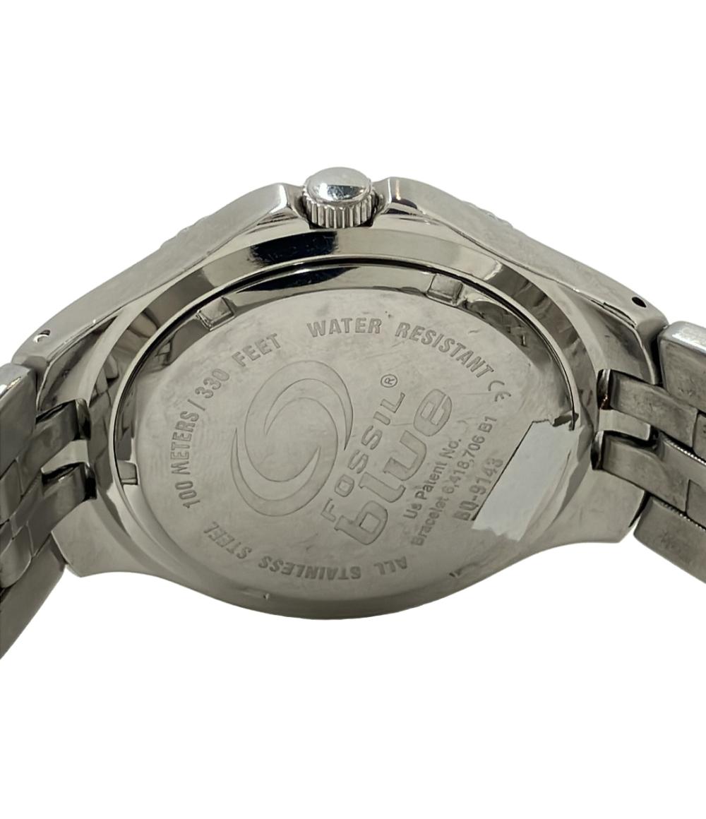 フォッシル 腕時計 クオーツ パープル BQ-9143 メンズ FOSSIL