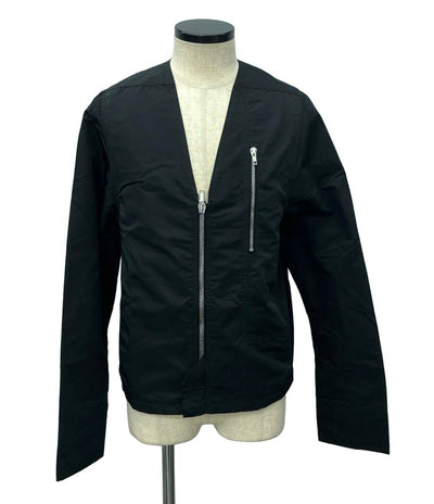 リックオウエンス ノーカラージャケットV SAFETY JKT メンズ SIZE 44 (S) Rick Owens