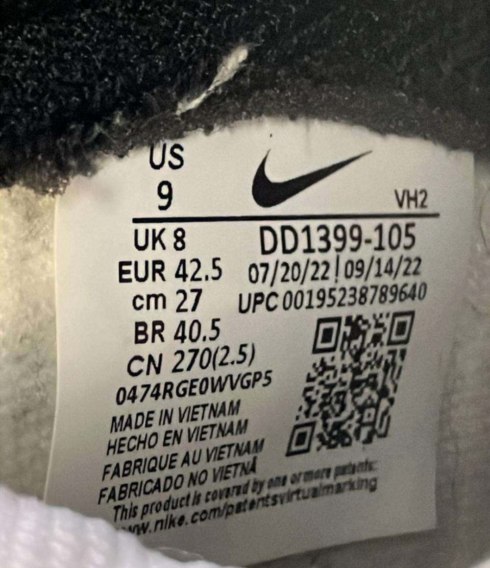 NIKE ハイカットスニーカー ダンク HI レトロ DD1399-105 メンズ SIZE 27.0 ナイキ