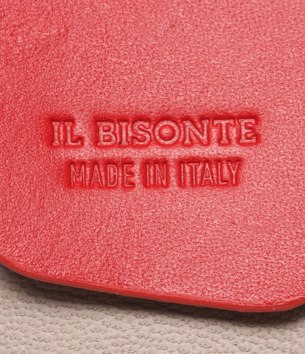美品 IL BISONTE 4連キーケース キーリング付き レディース メンズ イルビゾンテ
