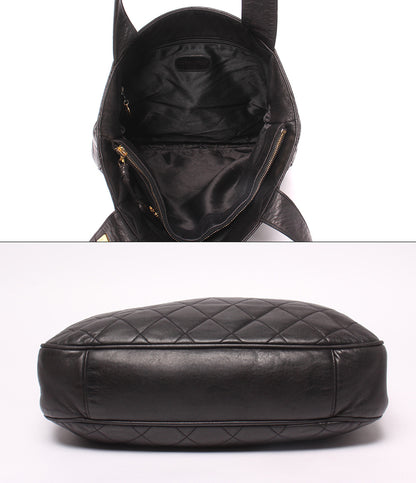 CHANEL トートバッグ ショルダーバッグ 肩掛け ゴールド金具 3番台 マトラッセ レディース シャネル
