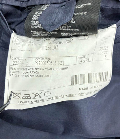 訳あり プラダ コットンナイロンテーラードジャケット メンズ SIZE 50R (XL) PRADA