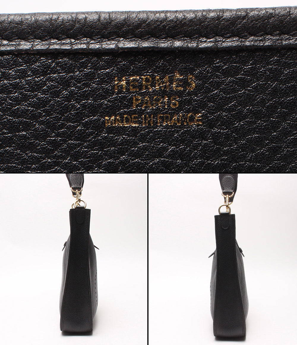 HERMES ショルダーバッグ □C刻印 ゴールド金具 斜め掛け トリヨンクレマンス エブリン1GM レディース メンズ エルメス