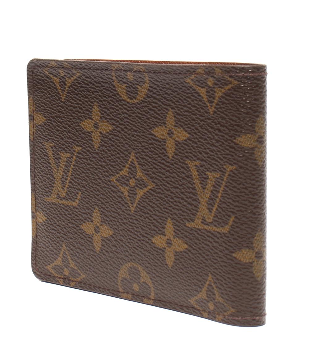 Louis Vuitton 二つ折り財布 ポルトフォイユ ミュルティプル モノグラム M60895 メンズ ルイヴィトン