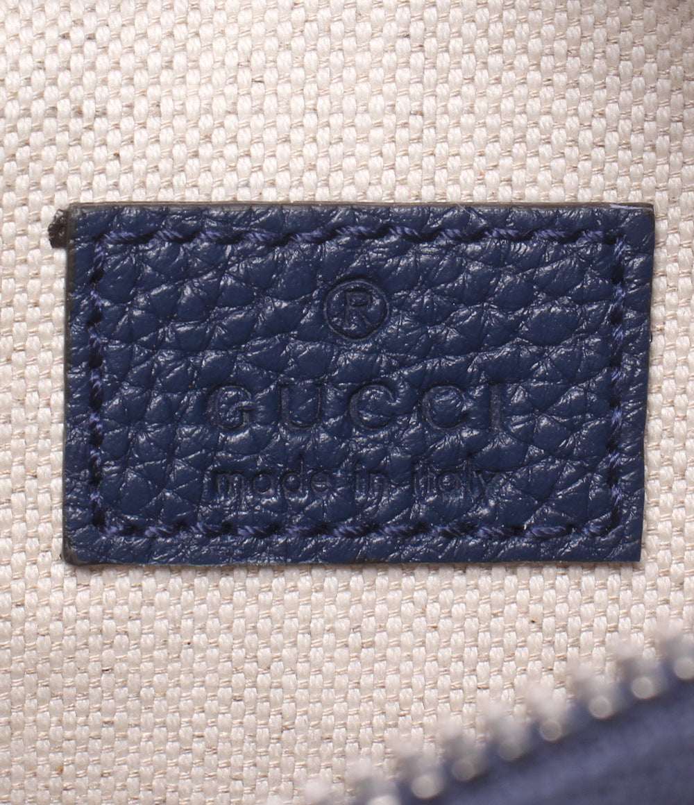 美品 GUCCI ボディバッグ ウエストバッグ GGエンボス 645093 525040 メンズ グッチ
