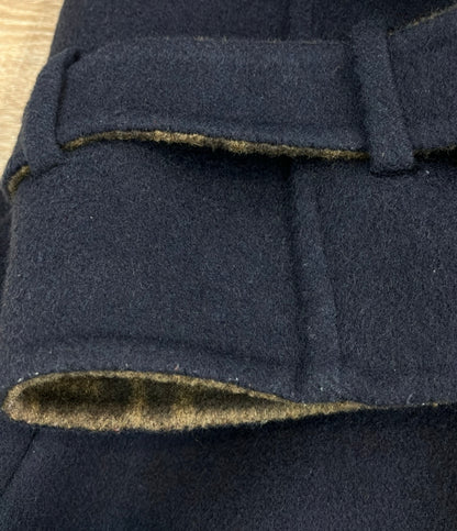 FENDI メルトン ダブルブレストコート ズッカ柄 FF9011 A5HD レディース SIZE 36 (XS) フェンディ