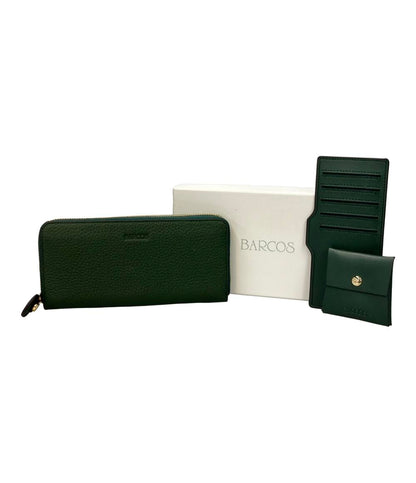 美品 バルコス 長財布 コインケース カードケース セット レディース BARCOS
