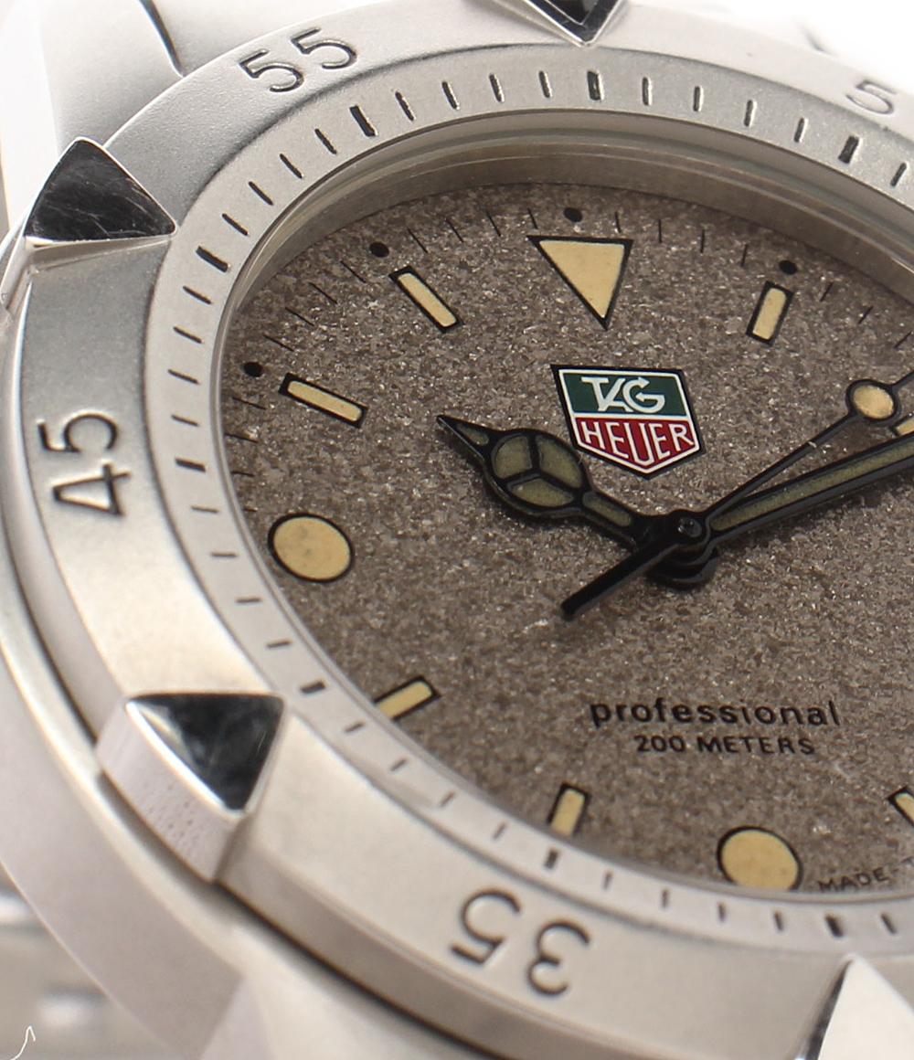 TAG HEUER 腕時計 プロフェッショナル 200m クオーツ グレー WD1211-K-20 メンズ タグホイヤー
