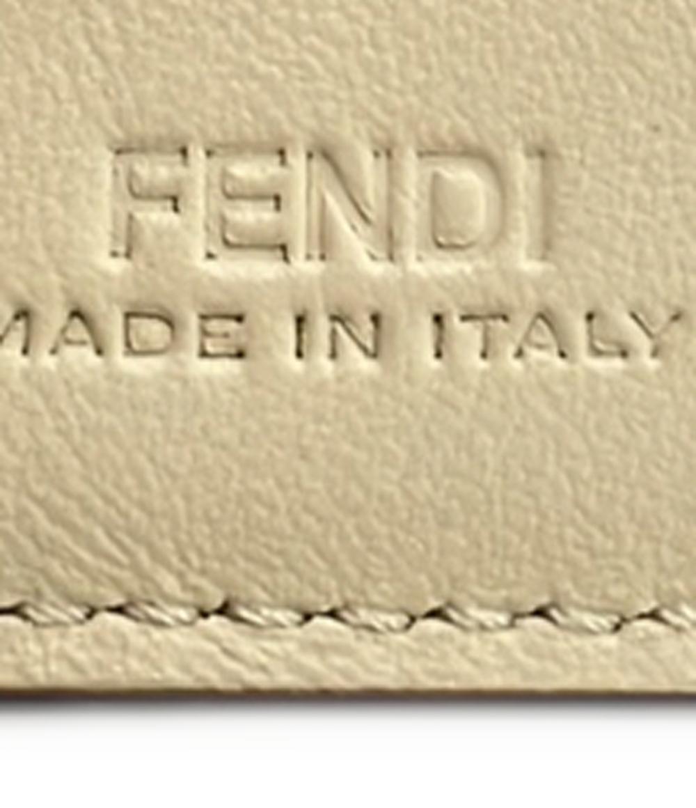 FENDI 三つ折り財布 マイクロ レザー 8M0426A91BF1JN2 レディース フェンディ