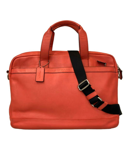 COACH 2way ブリーフケース ビジネスバッグ  ショルダーバッグ 斜め掛け メンズ コーチ