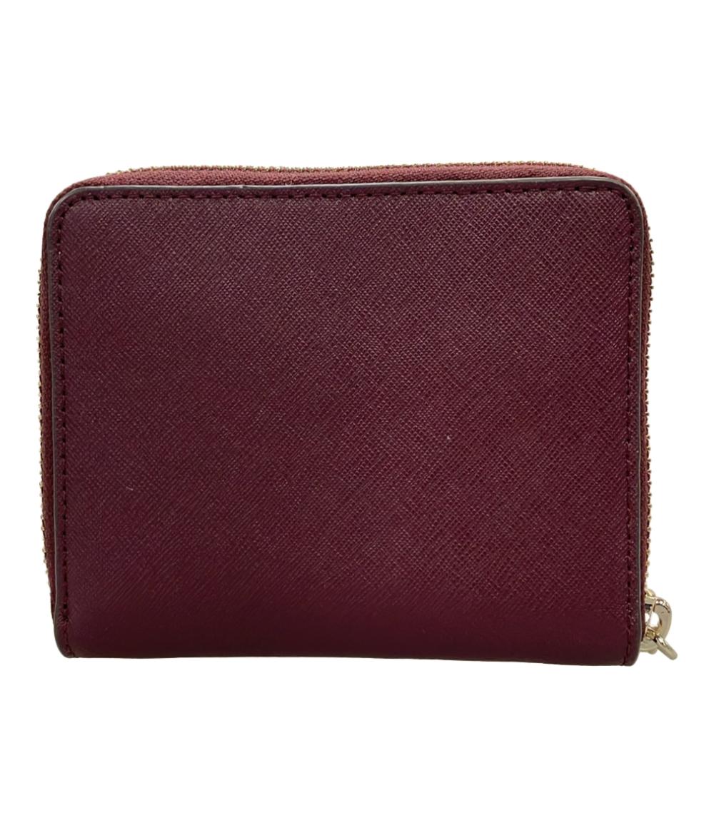 美品 Kate Spade 二つ折り財布 レザー レディース ケイトスペード