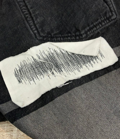 mastermind JAPAN ハーフパンツ デニム ダメージ 汚れ加工 MS-PA16-00-D メンズ SIZE S マスターマインドジャパン