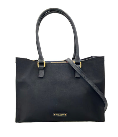 美品 BLUE LABEL CRESTBRIDGE 2WAY トートバッグ ショルダーバッグ 斜め掛け レディース ブルーレーベル クレストブリッジ