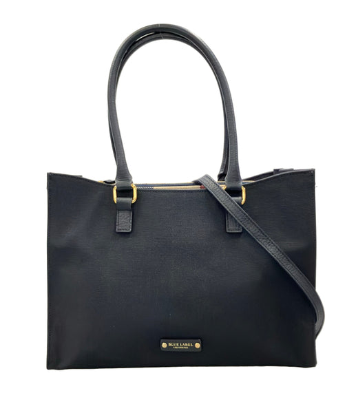 美品 BLUE LABEL CRESTBRIDGE 2WAY トートバッグ ショルダーバッグ