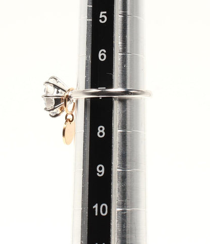 美品 NIWAKA リング 指輪 SV K18 PLEDGE レディース SIZE 7号 ニワカ