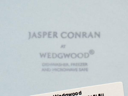 美品 WEDGWOOD カジュアルボール 皿 2点セット 15cm ジャスパー コンラン クリーム ブルー ウエッジウッド