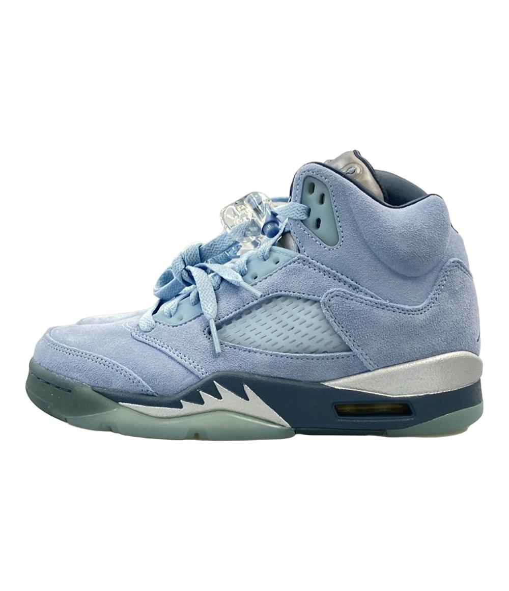美品 NIKE ミドルカットスニーカー WMNS AIR JORDAN 5 RETRO DD9336-400 レディース SIZE 23.5 (M) ナイキ