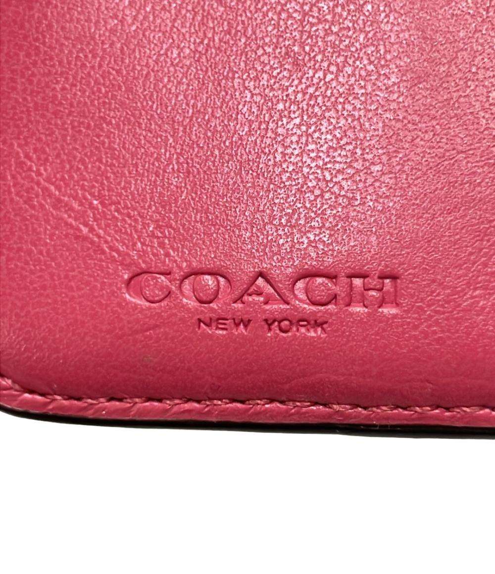 訳あり COACH 三つ折り財布 F53758 レディース コーチ