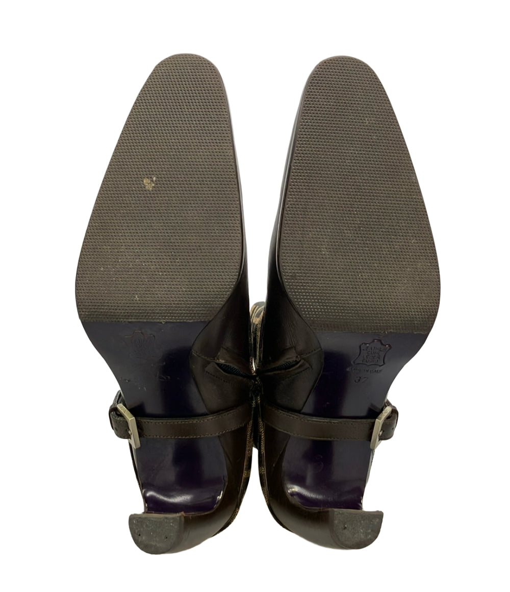 FENDI ショートブーツ ズッカ レディース SIZE 37 フェンディ