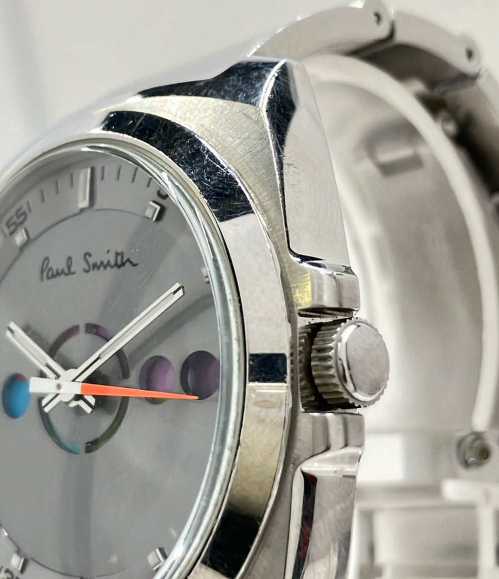 Paul Smith 腕時計 クオーツ シルバー F335-T010482 メンズ ポール・スミス