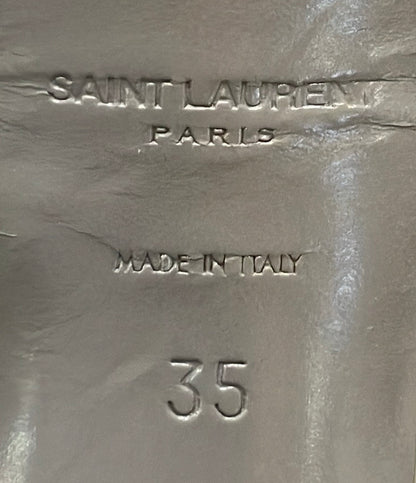 SAINT LAURENT PARIS Tストラップサンダル ハイヒール レディース SIZE 35 サンローランパリ