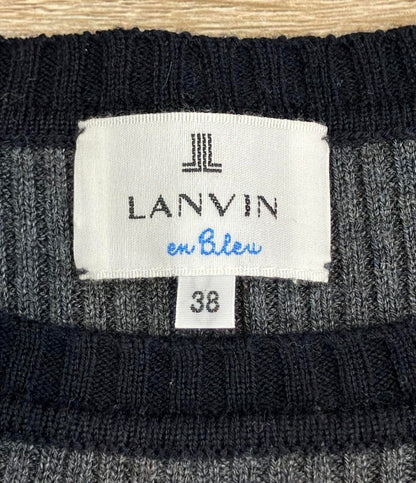 LANVIN en Bleu 長袖ニット レディース SIZE 38 (S) ランバンオンブルー