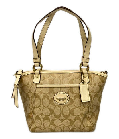 訳あり コーチ トートバッグ ショルダーバッグ 肩掛け シグネチャー F20097 レディース COACH