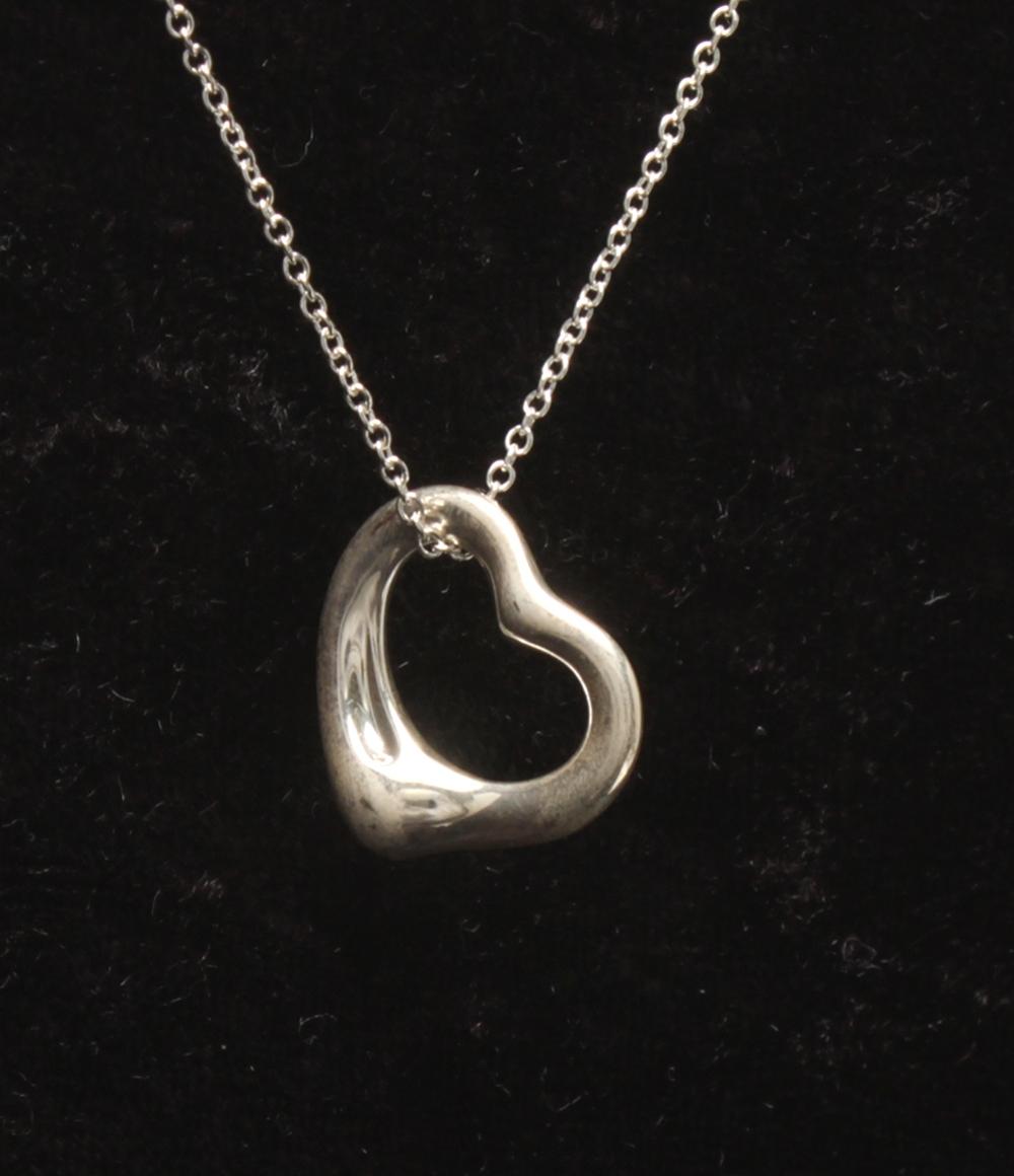 TIFFANY&Co. ネックレス SV925 オープンハート スモール レディース ティファニー