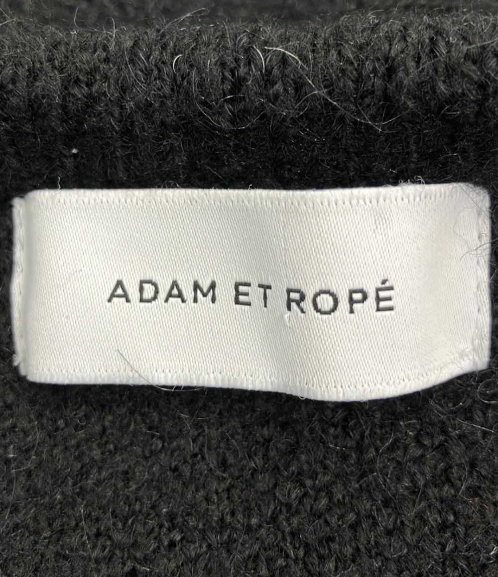 アダムエロペ クルーネックニットジャケット レディース SIZE F (M) Adam et Rope'