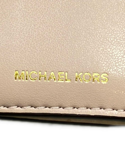 美品 MICHAEL KORS 三つ折り財布 MKシグネチャー レディース マイケルコース