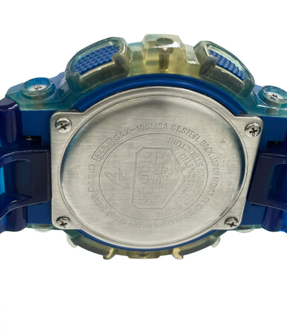 CASIO 腕時計 G-LIDE G-SHOCK クオーツ ブラック GAX-100MSA メンズ カシオ