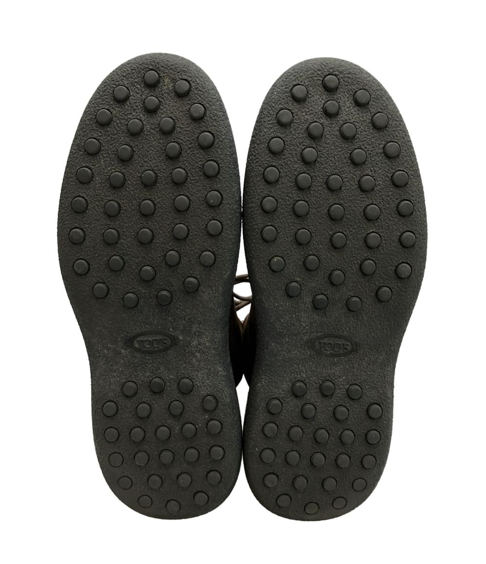TOD'S WGレースアップ アンクルブーツ スエード メンズ SIZE 8.5 (L