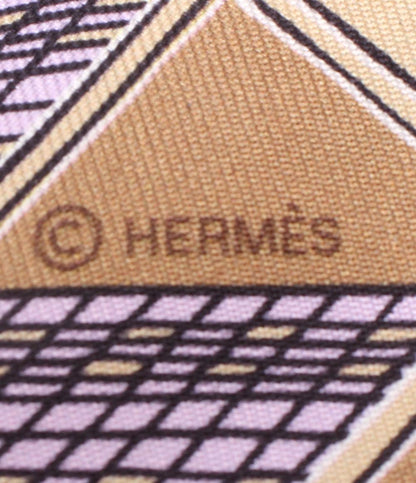 美品 エルメス ツイリー スカーフ シルク100% PANTIN CITY レディース HERMES